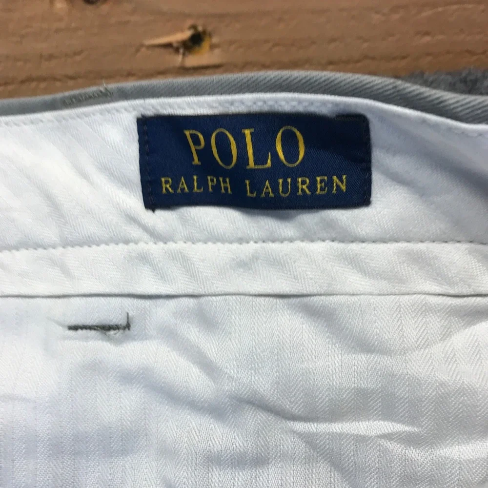 Polo Ralph Lauren Chino Pants Mens 40x28 Tan Classic Fit Khaki Cotton